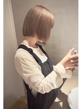 クペウファルベ(cope'u FARBE) ミルクティーカラー　ブリーチ/ダブルカラー/ハイトーン