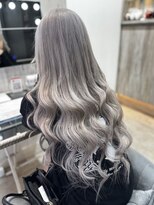 ヘアーグランデシーク(Hair Grande Seeek)&nbsp;【大人気】ホワイトシルバー×エクステ