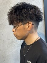 ニアウ 高崎店(Niau)&nbsp;ツイストスパイラルパーマメンズパーマメンズマッシュ群馬高崎