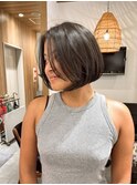 ショートボブ/ボブ/耳かけショートボブ