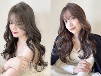 アモレット 天文館店(amoretto)の写真/【HOT PEPPER Beauty Hair Collection　2024  スタイル350選出】顔周りのカットで小顔魅せも叶う♪
