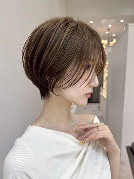 ライズ ネックス ザ サロン 渋谷(LIZE nex the salon) ショートボブ［#渋谷駅 #ショートボブ #髪質改善］