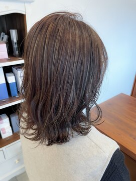 セットアップ 倉敷美和店(SET-UP) 極細ハイライトグレージュボブ