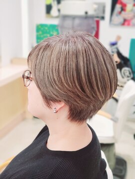 お洒落白髪カラーカット