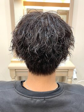 MEN’S HAIR/波巻ツイストスパイラル/フェザーパーマ/中村