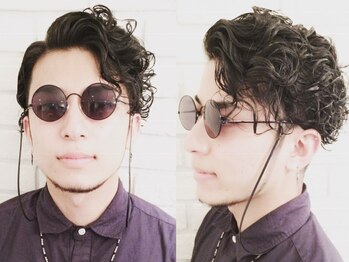 ラビッツセカンドハウス(Rabbits Second house)の写真/仕事もプライベートもカッコよく◎再現性の高いパーマスタイルで忙しい毎朝のスタイリングも簡単に!