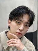 men's/メンズ/メンズカット/韓国/黒染/顔周り/マッシュ/池袋