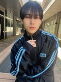 メンズヘア！韓国シースルーマッシュ