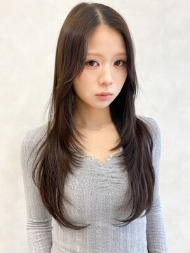 TLUUS 梅田茶屋町店【トゥルーズ】前髪&韓国レイヤー&ボブ&髪質改善【4/4~(予定)】 【TLUUSイメチェン前髪ピンクベージュクールショート】