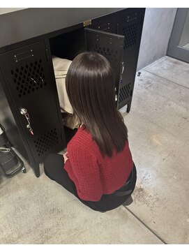 カーメラ(CAMERA) ぷつっとミディアム × 地毛風ブラウンカラー