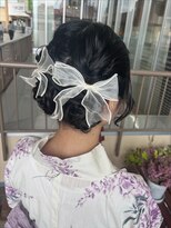 エイム ヘアメイク 横川店(eim HAIR MAKE) 浴衣ヘアアレンジ(とうかさん・花火大会)