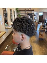 シェロヘア(cielo HAIR) フェードオールバックツイスパ