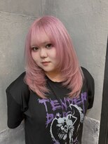 ベル ザ シック(BEL THE CHIC)&nbsp;ホワイトピンク×レイヤー