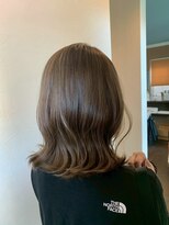 アズグロウヘアー(AS GROW HAIR) くびれヘアナチュラルウェーブ・シアーグレージュ