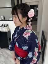 ビューティーサロン クロス(CROSS)&nbsp;浴衣/着付け/夏祭り/アップスタイル/ヘアアレンジ