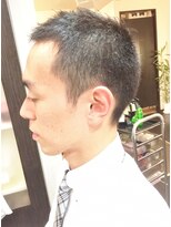オムヘアーバイグルーマーズ(HOMME HAIR by GROOMER/S)&nbsp;オールシザー・大人ボーズスタイル【水道橋メンズサロン】
