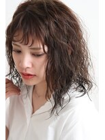 アイミー 泉岳寺(i+me)&nbsp;【i+me】☆毛束間ウェーブ☆（泉岳寺美容室/i+me泉岳寺）