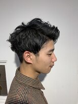パティオンツー(PATIONN2)&nbsp;メンズアップバングショートツーブロックスタイル表参道青山原宿