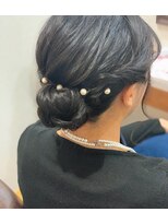 美容室 ルアル 市原市八幡宿店(Luar)&nbsp;シンプルシニヨン♪