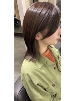 ヘアーコントレイル(hair contrail)&nbsp;#人気のベージュ系インナーカラー