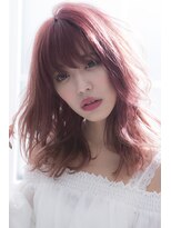 ミエル ヘア 新宿(miel hair)&nbsp;〈mielhair新宿〉透明感コーラルピンク