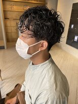 ヘアー アイス ルーチェ(HAIR ICI LUCE) メンズマッシュパーマ マッシュパーマ 担当 山中