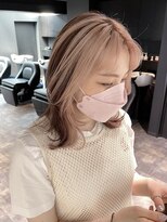 リンドトウキョウ ウメダ(LINDO TOKYO)&nbsp;my46_ミルクティーピンクベージュ×ピンクブラウン/Wカラー