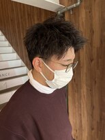 アヴァンス 天王寺店(AVANCE.) MEN'S HAIR ソフトツイスト×アップバング