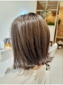 外ハネ|外ハネボブ|切りっぱなしボブ|初カラー|美容院|刈谷