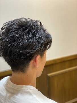 ヒロギンザ 秋葉原店(HIRO GINZA) 七三パーマスタイル