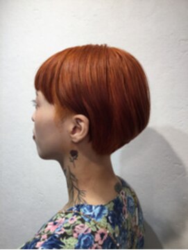 エイム ヘア デザイン 町田店(eim hair design) オレンジカラー