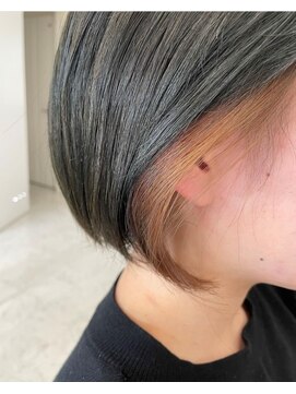 ボムドゥアー(bomb du a) ブリーチしなくてもできるイヤリングカラー