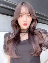 アルバム 新宿(ALBUM SHINJUKU)&nbsp;ロングくびれ巻き_ホワイトグレージュネビージュ_9256