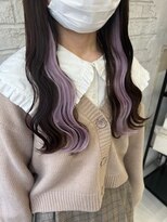 プライズ 池袋店(prize) ペールラベンダーイヤリングカラーエクステインナーカラー池袋