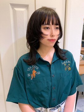 ロンドエニカ 大宮(Lond enika) 大人ガーリーモードヘアウルフレイヤー【大宮美容室】