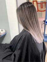 ワンスタイル(One style)&nbsp;【ケアブリーチ2回】バレイヤージュ＋髪質改善トリートメント