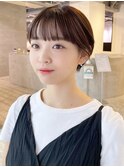 小顔秋色くすみベージュオリーブカラー_89347
