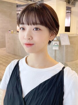 アルバム 渋谷パルコ(ALBUM) 小顔秋色くすみベージュオリーブカラー_89347