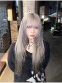 ホワイトシルバー/デザインカラー