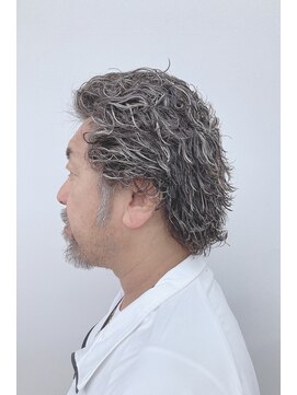 ブリリオ(BRILLIO) 時価ハイライト×パーマ(波巻+パーパス)