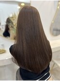 デザインカラー/レイヤーカット/ヘアアレンジ/オリーブベージュ