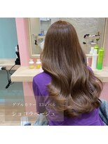 イーハトーヴヘアー(Yehatov) 【ブリーチなしWカラー】ベージュカラーカラー