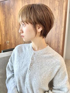 ビュートリアム 南青山(BEAUTRIUM) 大人ショートボブ前下がりショート前髪ありショート30代40代50代