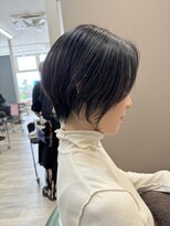 ルシードスタイルサワ(LUCIDO STYLE sawa)&nbsp;20代30代大人かわいいショートボブ透け感軽やかスタイル