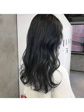 マルフェ 天王寺(marfe) シアーブラックブルーブラックダークグレー透明感カラー