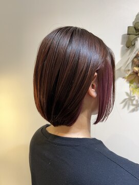 パース 横浜(PERS) イヤリングカラー　ボブ