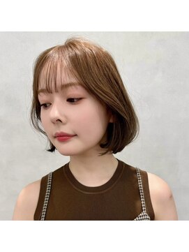 アッシュ 二子玉川店(Ash) 丸みヘア/アースカラー/デザインカラー/二子玉川