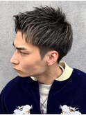 ☆ホワイトメッシュ×アップバングショート