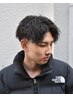 カット＋縦落ちツイストスパイラルパーマ￥13,500