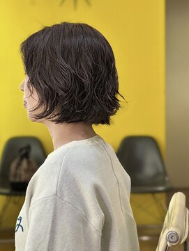 トランクサロンカッパード 大人ニュアンスパーマ+イルミナカラー+生コラーゲンTR